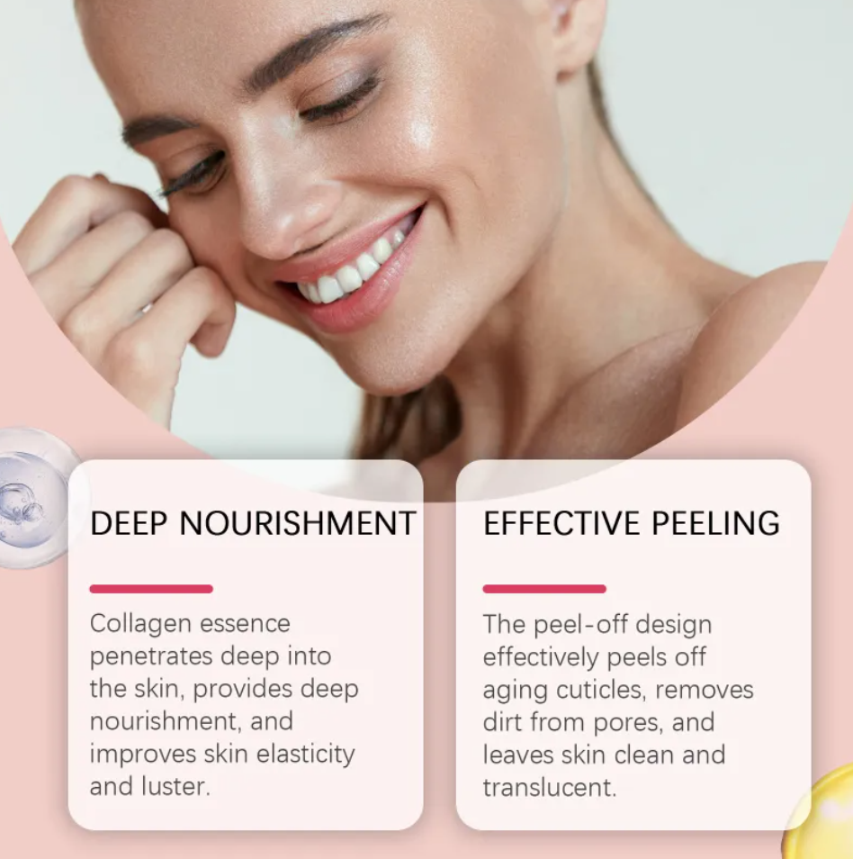 Collagen Rengöringsmask – Djuprengörande & Fuktgivande