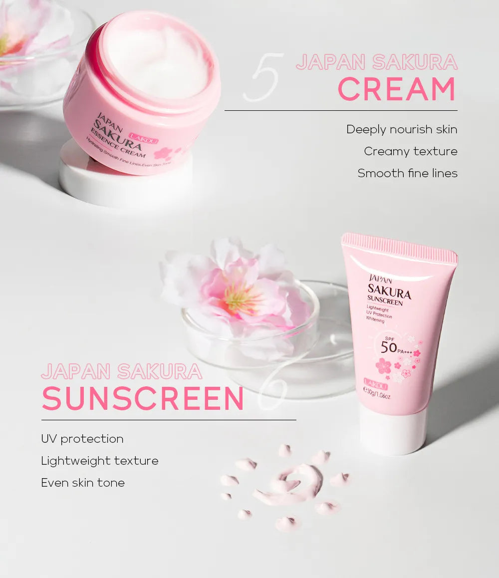 Sakura Bloom Skin Essentials Kit